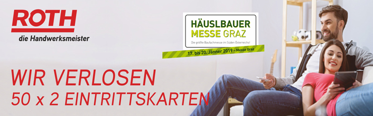 Symbolfoto zum Artikel: Häuslbauermesse Graz: Eintrittskarten zu gewinnen!